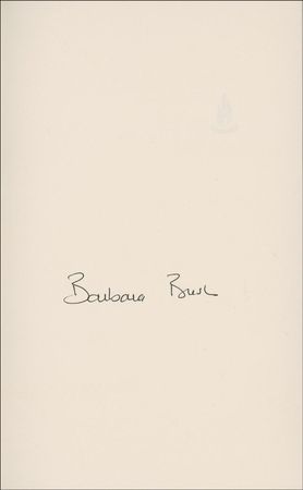 Lot #45 George and Barbara Bush - Image 3