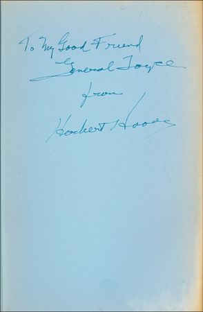 Lot #92 Herbert Hoover Book - Image 1