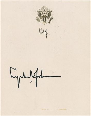 Lot #105 Lyndon B. Johnson Bookplates - Image 2