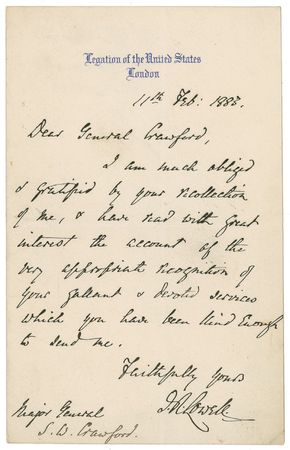 Lot #570 James Russell Lowell - Image 1
