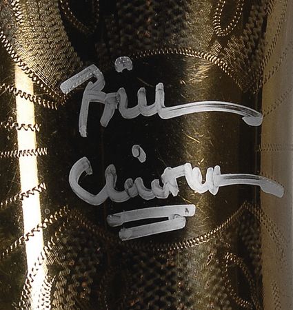 Lot #54 Bill Clinton Saxophone - Image 2