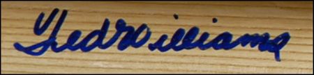 Lot #1324 Ted Williams Baseball Bat - Image 2