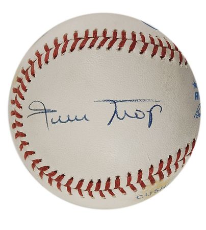 Lot #1219 Mantle, Snider, and Mays Baseball - Image 2