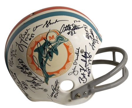 Lot #1232 Miami Dolphins Football Helmet - Image 1