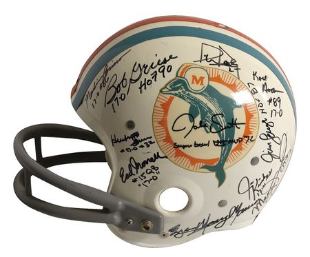 Lot #1232 Miami Dolphins Football Helmet - Image 2