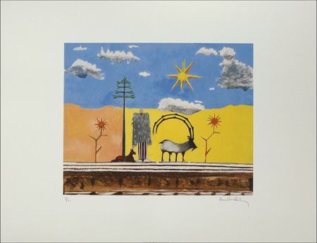 Lot #707 Beatles: Paul McCartney: McCartney?s difficult-to-find 1999 ?Egypt Station? litho - Image 1