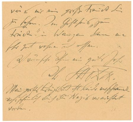 Lot #529 Otto Dix: ?My greatest war picture is unfortunately disappeared, probably destroyed by the Nazis? - Image 2