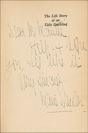 Lot #890 Marie Dressler Book - Image 1
