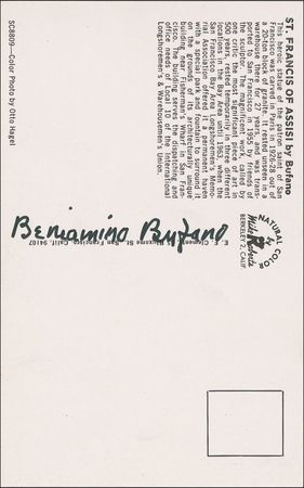 Lot #512 Beniamino Bufano - Image 1