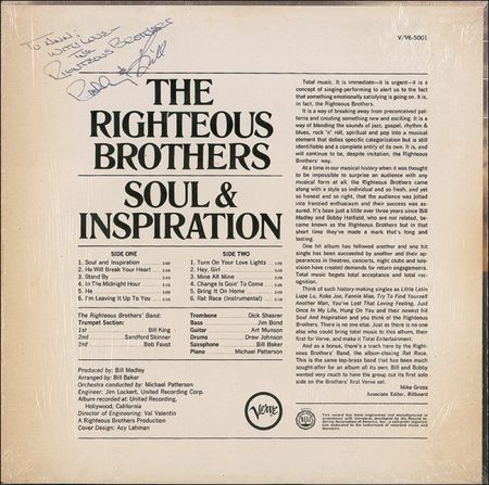 Lot #803 Righteous Brothers - Image 1