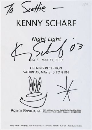 Lot #596 Kenny Scharf Sketches - Image 2