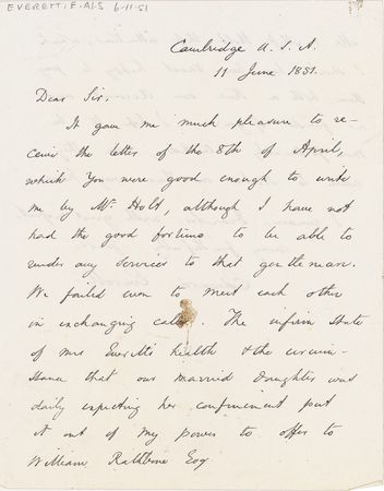 Lot #243 Edward Everett - Image 1