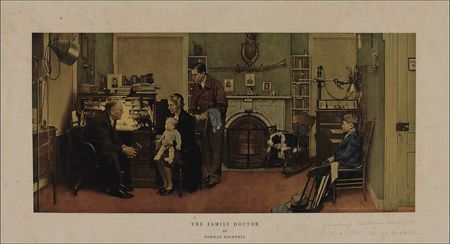 Lot #591 Norman Rockwell Print - Image 1