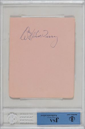 Lot #1222 Rabbit Maranville and William H. ?Bill? Terry Signatures - Image 1