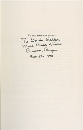 Lot #113 Ronald Reagan Book - Image 1