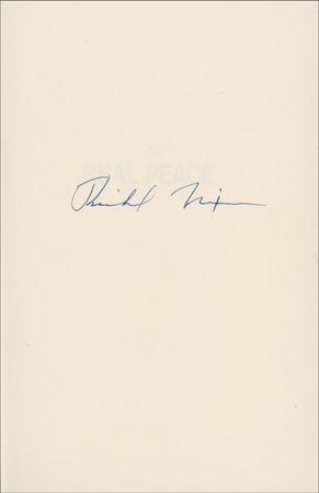 Lot #100 Richard Nixon Book - Image 1