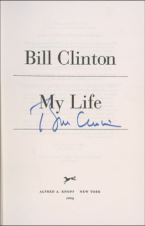 Lot #20 Bill Clinton Book