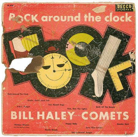 Lot #768 Bill Haley: Haley signs a copy of his best-known tune - Image 1