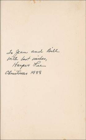 Lot #582 Harper Lee: Rare first edition of To Kill a Mockingbird - Image 1