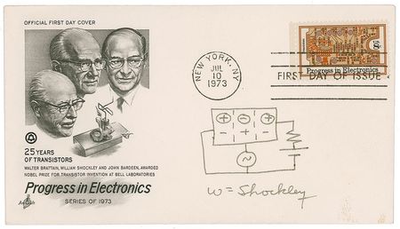 Lot #291 Nobel Scientists: Transistor First Day Covers - Image 2