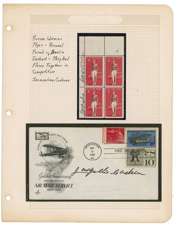 Lot #476 Jacqueline Cochran - Image 1