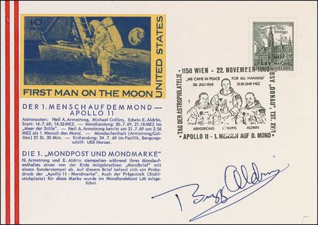 Lot #435 Buzz Aldrin Covers - Image 2