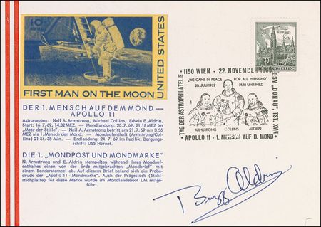 Lot #435 Buzz Aldrin Covers - Image 1