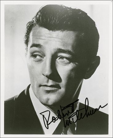 Lot #1053 Robert Mitchum Signed Photographs - Image 2