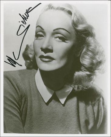 Lot #944 Marlene Dietrich Signed Photographs - Image 2