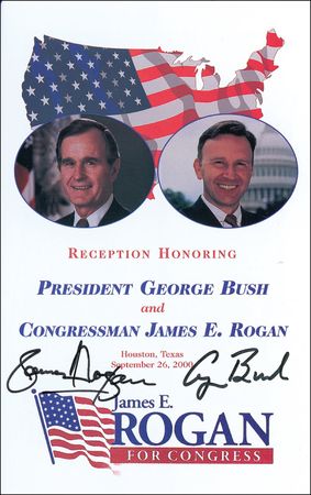 Lot #7 George Bush and Gerald Ford Campaign