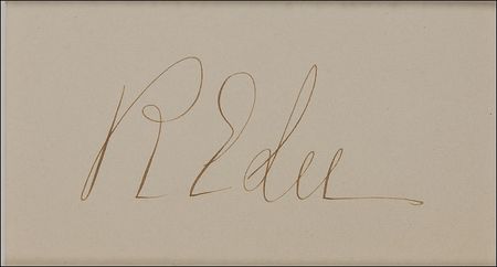 Lot #396 Robert E. Lee: The celebrated Confederate general elaborately displayed - Image 1
