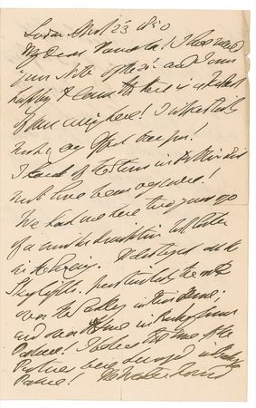 Lot #430 Duke of Wellington: The Waterloo victor offers military praise ?[It] appears they behaved very courageously? - Image 1