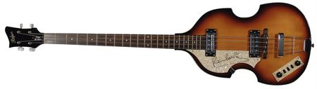 Lot #720 Beatles: Paul McCartney: McCartney Höfner ?violin? bass guitar, signed in-person - Image 1