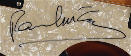 Lot #720 Beatles: Paul McCartney: McCartney Höfner ?violin? bass guitar, signed in-person - Image 2