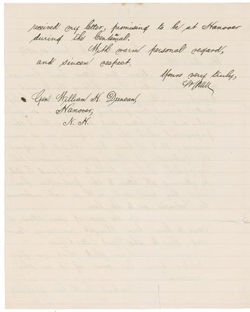 Lot #326 Supreme Court: Salmon P. Chase: Chief Justice Chase contacts a noted legal scholar - Image 2