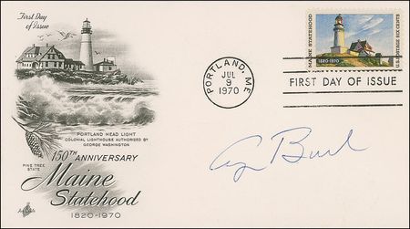 Lot #12 George Bush First Day Cover