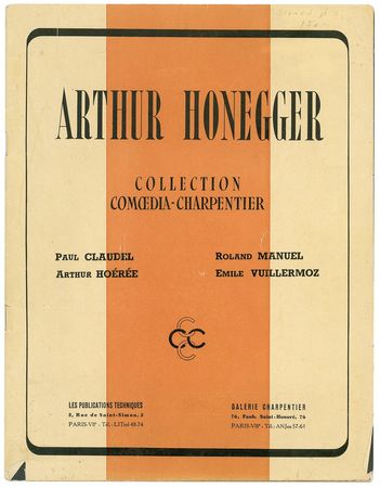 Lot #680 Arthur Honegger - Image 2