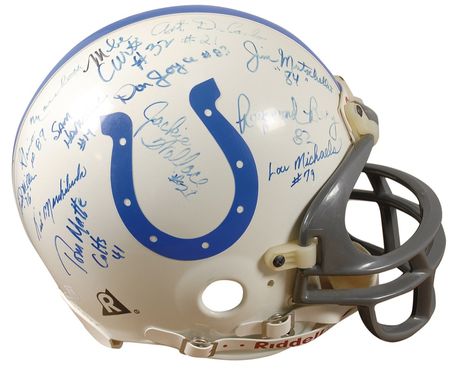 Lot #1161 Baltimore Colts Football Helmet - Image 1