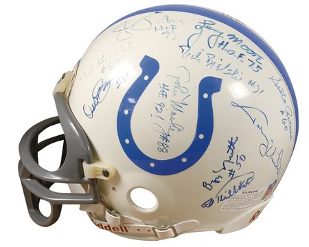 Lot #1161 Baltimore Colts Football Helmet - Image 2