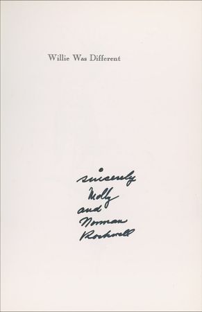 Lot #607 Norman Rockwell Book - Image 1