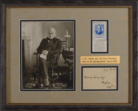 Lot #5 John Quincy Adams Free Frank - Image 2