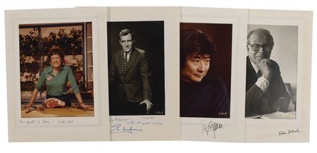 Lot #172 Bachrach Photographs: Nine Bachrach portraits including Reagan and the photographer himself - Image 1