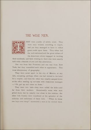 Lot #549 Stephen Crane: Rare and elaborate Crane book—one of only a very few known to exist! - Image 2