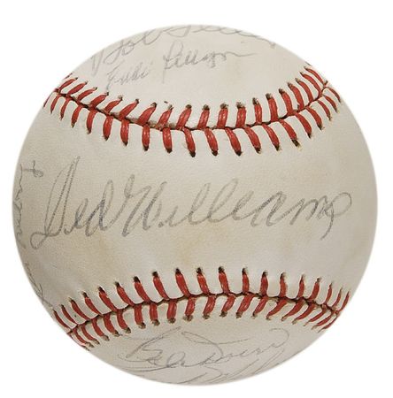 Lot #1178 Boston Red Sox: Ted Williams - Image 1