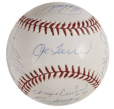 Lot #1273 NY Yankees Baseball - Image 2