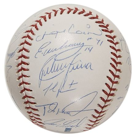Lot #1273 NY Yankees Baseball - Image 3
