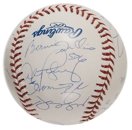 Lot #1273 NY Yankees Baseball - Image 4