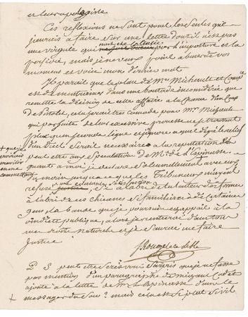 Lot #673 Claude Joseph Rouget de Lisle: Composer of the French national anthem - Image 3