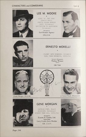 Lot #1111 Vintage Hollywood: More than 200 Hollywood stars from 1939 including Bogie, Lugosi, and the Wizard of Oz stars - Image 3