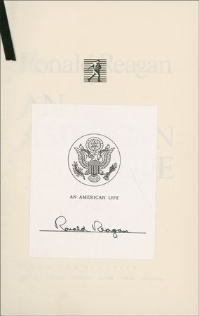 Lot #117 Ronald Reagan Book - Image 1